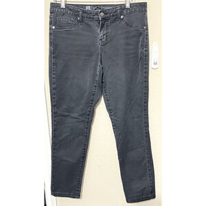 Mossimo Black denim leggings jeans skinny jeggings womens size 10‎ faded